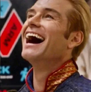 😆 1ebcbdd9 Homelander The Boys ホームランダー, The Boys, スーパーヒーロー, 悪役, 邪悪 telegram sticker