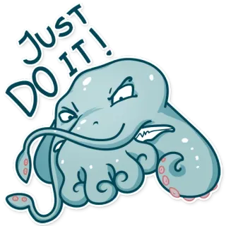 Cthulhu calls telegram stickers