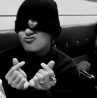 🖤 dddd1baa คน, หมวก, เสื้อผ้า, มินิฮาร์ท, หมวกไหมพรม telegram sticker