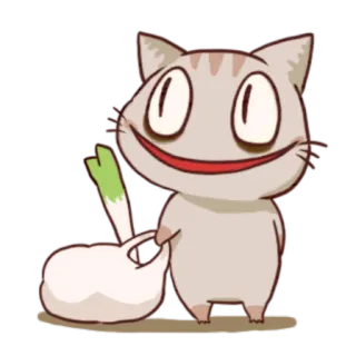 😃 dd9ac071 kat, prei, schattig, dier, illustratie telegram sticker