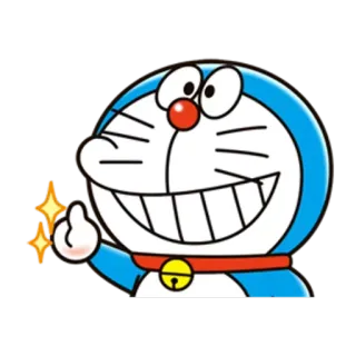 👍 b9ac608c Doraemon phim hoạt hình, mèo, robot, anime, Doraemon telegram sticker