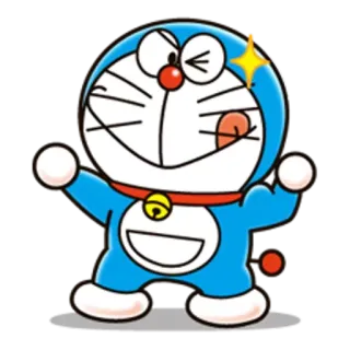 💪 bff67e63 Doraemon hoạt hình, robot, mèo, anime, Doraemon, chuông telegram sticker
