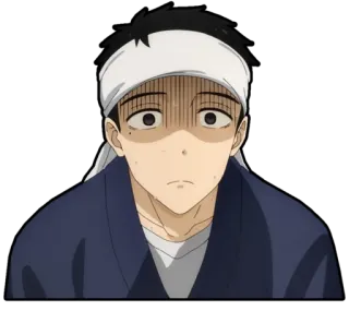 😨 91174a02 Wakana Gojo My Dress-Up Darling Anime, Wakana Gojo, spaventato, preoccupato, My Dress-Up Darling telegram sticker