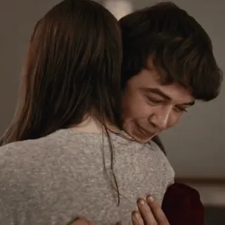 😢 45165ff4 กอด, ความรัก, ผู้คน, โอบกอด, มิตรภาพ telegram sticker