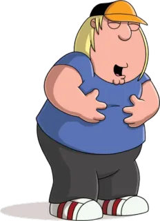 😂 15c89f50 Chris Griffin Family Guy การ์ตูน, ตลก, แอนิเมชัน, คริส กริฟฟิน, Family Guy whatsapp sticker