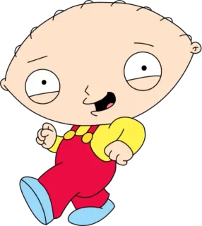 🚶 3900ff7c Stewie Griffin Family Guy การ์ตูน, เด็ก, สติวอี, Family Guy, อนิเมชั่น whatsapp sticker