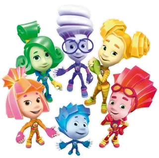 The Fixiki @r_o_o_m telegram stickers