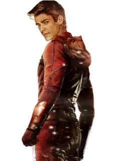 🤨 0688d87d The Flash superhero, speedster, The Flash, acara TV, DC Comics whatsapp sticker