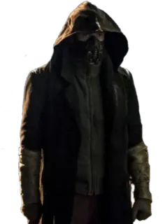 😮 128731d6 hoodie, masker, gelap, misterius, karakter, menyeramkan, menakutkan whatsapp sticker