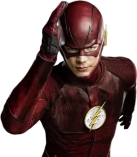 🏃‍♂️ 23dc0468 The Flash superhero, DC Comics, speedster, The Flash, komik whatsapp sticker