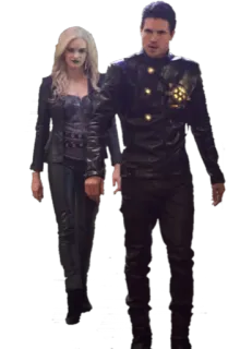 ❌ 55b1a9b2 Overgirl Arrowverse superhero, cw, penjahat, komik, televisi whatsapp sticker