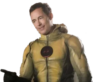 🌚 fe4ae5ce Eobard Thawne The Flash Eobard Thawne, Reverse Flash, The Flash, Supervillain, Setelan kuning, Speedster whatsapp sticker