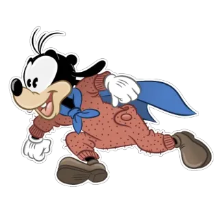 🦸 31dae72e Goofy おバカ, ディズニー, アニメ, キャラクター, フレンドリー, アニメーション, 可愛い telegram sticker