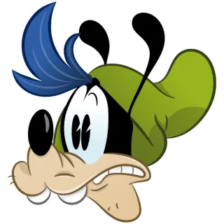 😱 38a9c9af Goofy 漫画, ディズニー, キャラクター, グーフィー, 面白い telegram sticker