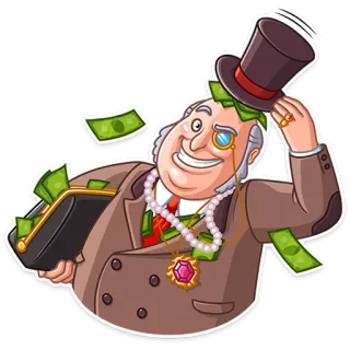 Capitalist telegram stickers