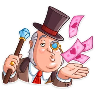Capitalist telegram stickers