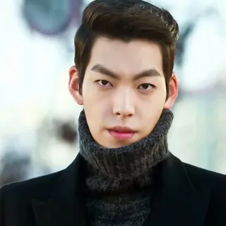 😠 040f641a homme, portrait, acteur, célébrité, coréen, pull, mode, style whatsapp sticker