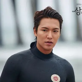 😒 d587fec7 Lee Min-ho acteur, célébrité, homme, coréen whatsapp sticker