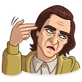 🔫 ce9c104e Joker Joker, Joaquin Phoenix, DC Comics, Films, Comics, Méchant telegram sticker