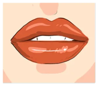💋 53ab72a2 Lippen, Mund, Schönheit, Make-up, Kosmetik whatsapp sticker