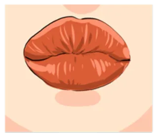 The Kissing telegram stickers