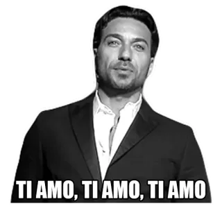 ❤ 56c25a8a TI AMO, TI AMO, TI AMO 愛してる, ti amo, 愛, 愛情, ロマンス, イタリア telegram sticker