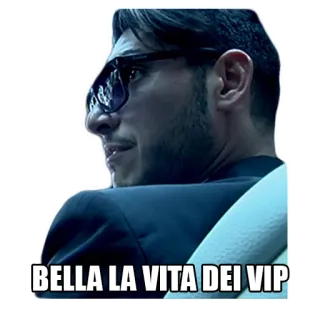😎 5c79fa68 BELLA LA VITA DEI VIP イタリア, 引用, 有名人, 人生, 高級 telegram sticker