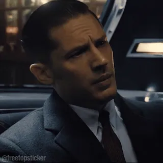 🙁 2a00fc40 @freetopsticker người đàn ông, áo vest, chân dung, xe hơi, cà vạt telegram sticker