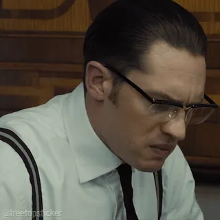 🤔 ce34a3e5 @freetopsticker đàn ông, kính, cà vạt, áo sơ mi, chân dung telegram sticker