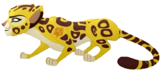 😏 53d67970 cheetah, animal, cartoon, running, wildlife telegram sticker