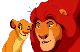 😇 dd022b97 Simba The Lion King lion, cartoon, disney, africa, animals whatsapp sticker