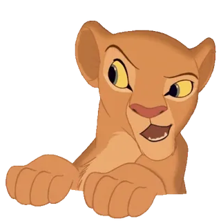 😏 98502885 Nala The Lion King leone, nala, disney, cartone animato, animale, il re leone, personaggio telegram sticker