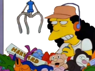 🎓 995dae30 HARVARD Cartoon, Die Simpsons, Harvard, College, Universität, Bildung telegram sticker