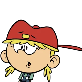 😲 e1b9f75f Lana Loud The Loud House kartun, Nickelodeon, karakter, Lana, Loud telegram sticker