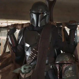 🌌 44d83049 Mandalorian The Mandalorian звездные войны, мандалорец, малыш йода, грого, дисней плюс, космический вестерн telegram sticker