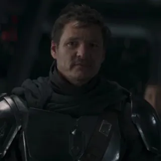 🌌 6724db90 Din Djarin The Mandalorian Мандалорец, Дин Джарин, Педро Паскаль, Звёздные войны, Научная фантастика, Броня, Космос, Охотник за головами telegram sticker