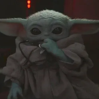 🌌 bfd95df3 Grogu The Mandalorian Грогу, Малыш Йода, Мандалорец, Звездные войны, милый, инопланетянин telegram sticker