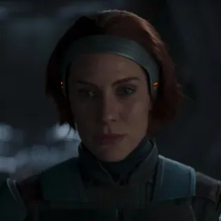 🌌 eea39572 Bo-Katan Kryze Star Wars: The Mandalorian Бо-Катан Крайз, Мандалорец, Звездные Войны, Персонаж, Научная фантастика telegram sticker