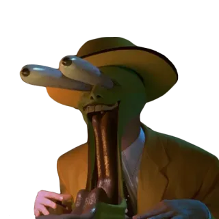 😲 7abfaffc The Mask cartoon, movie, comedy, character, mask whatsapp sticker