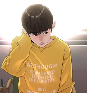 🥹 a5b6b470 ALTHOUGH
IT WAS HARD
TO DEFEND THE COUNTRY,
BOYS
NEVER GAVE UP. Manhwa, Anime, Jongen, Quote, Sweater whatsapp sticker