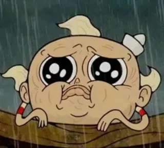 🥞 ed110bd3 漫画, 赤ちゃん, 悲しい, キャラクター, イラスト, かわいい telegram sticker