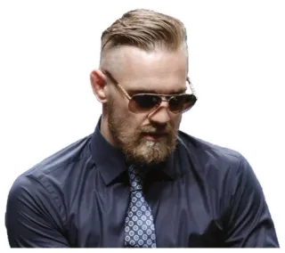 😞 7d85fc9a Conor McGregor luchador, UFC, MMA, atleta, gafas de sol whatsapp sticker