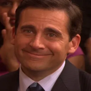 🥺 0f843bc5 Michael Scott The Office テレビ番組, コメディ, 笑顔, キャラクター, 俳優, ザ・オフィス telegram sticker