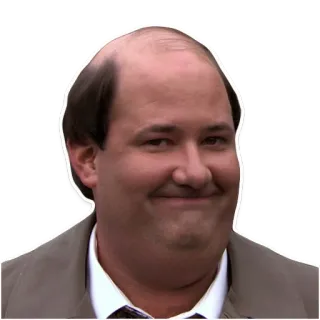 🙂 08aad3b5 Kevin Malone The Office kevin malone, the office, lucu, komedi telegram sticker