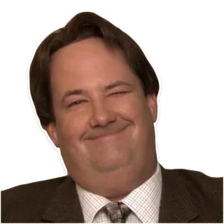 😏 6852ed1f Kevin Malone The Office the office, kevin malone, lucu, acara tv, komedi telegram sticker