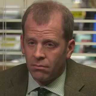 🙁 0619a702 Toby Flenderson The Office the office, toby, flenderson, buồn, nhân sự telegram sticker