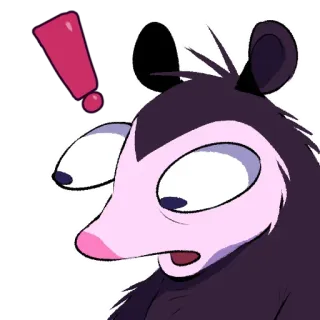 Opossum pack telegram stickers
