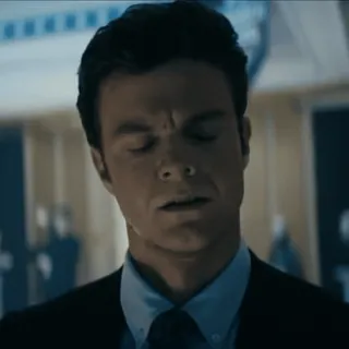 😅 c8f68f5c Hughie Campbell The Boys Mann, genervt, Schauspieler, TV Serie, Hughie, The Boys telegram sticker