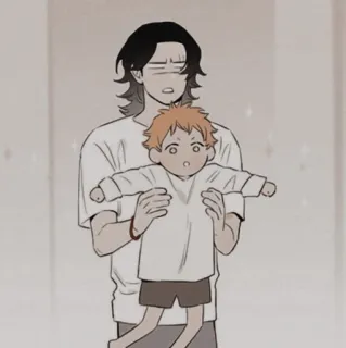 🐾 805c7460 kartun, pria, anak laki-laki, keluarga, orang tua, anak, imut, seni whatsapp sticker