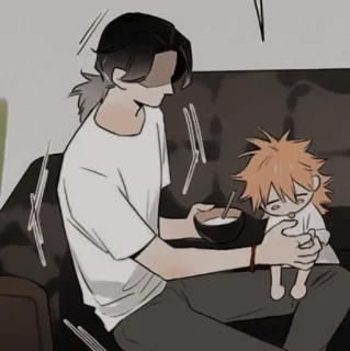 🐾 95362654 Hinata Shoyo Haikyuu!! anime, haikyuu, karakter, hinata, manga, imut, kawaii whatsapp sticker